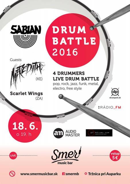 Sabian Drum Battle v Žiline
